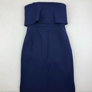 NWT C/MEO COLLECTIVE Blue Take Care Dress